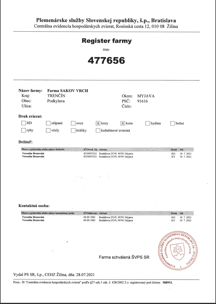Ostatné certifikácie