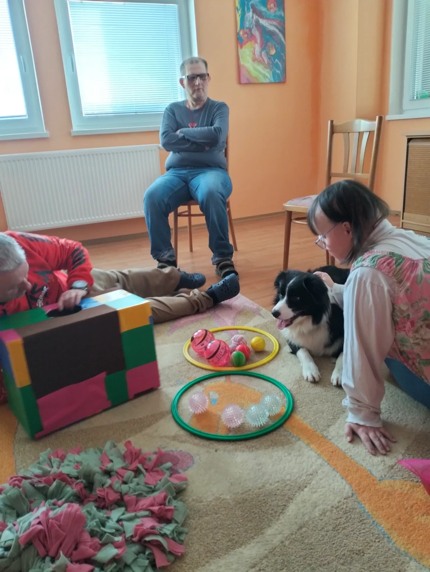 Skupinová canisterapia